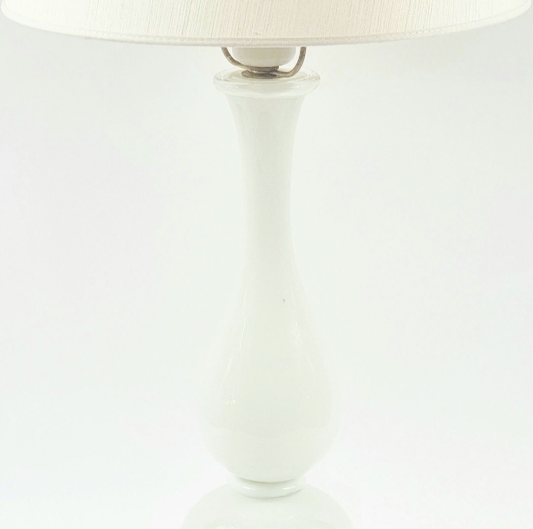 Gelabeld mid-century Murano glazen tafellamp van Barovier & Toso, Italië, jaren 1940/1950 photo vinterior