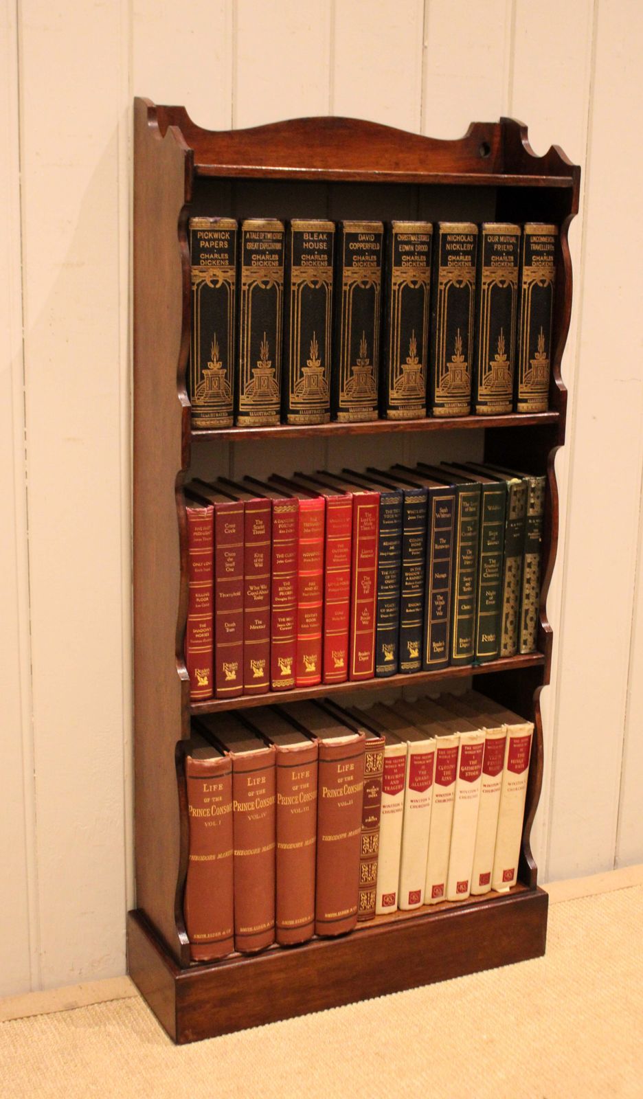 Small Oak Open Bookshelves, 1900s photo for sale