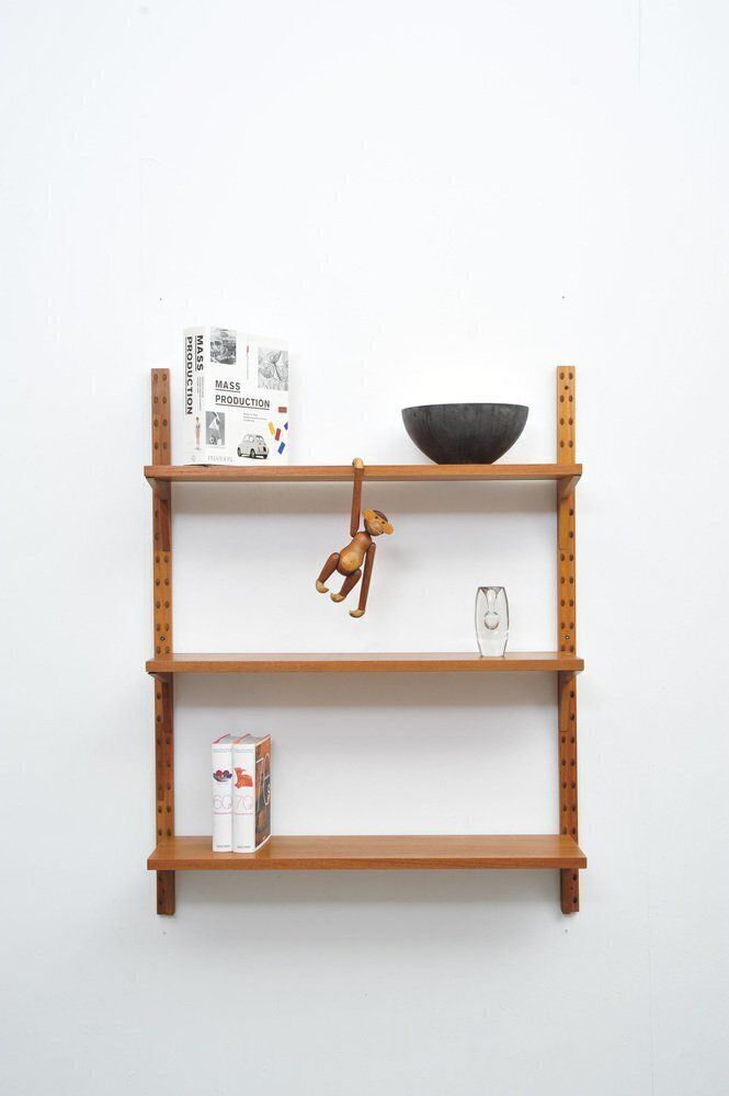 Vintage Royal System Teak Shelving Unit By Poul Cadovius, 1950 photo furniture