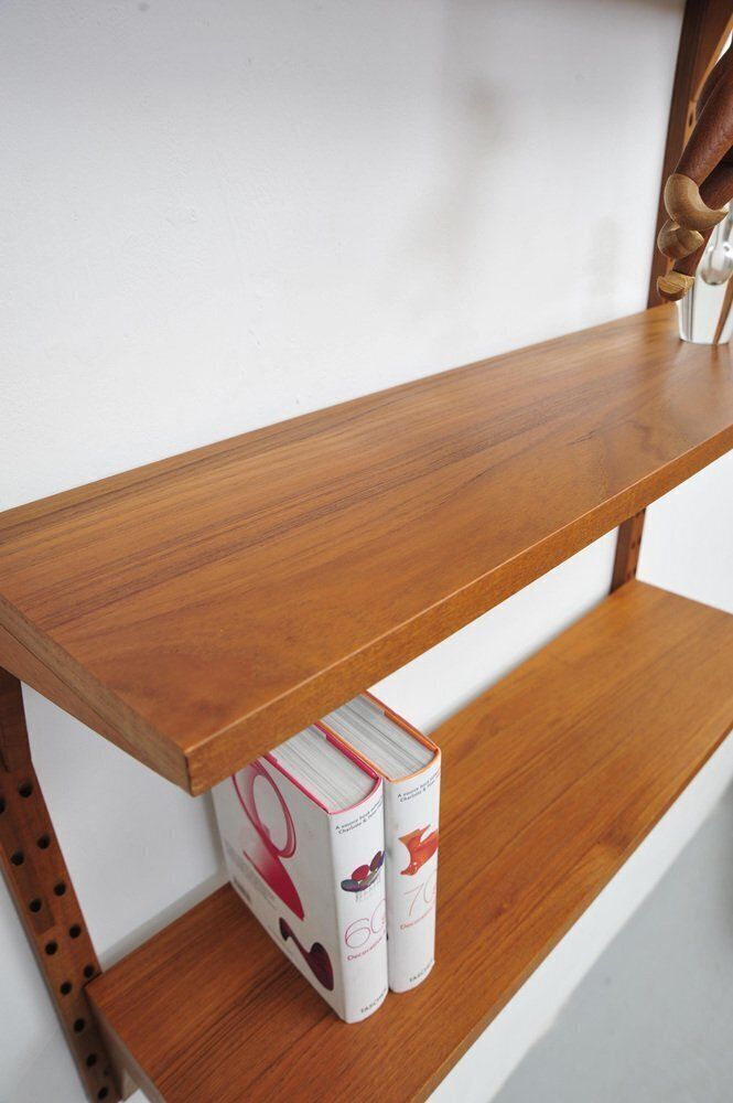 Vintage Royal System Teak Shelving Unit By Poul Cadovius, 1950 photo Furniture
