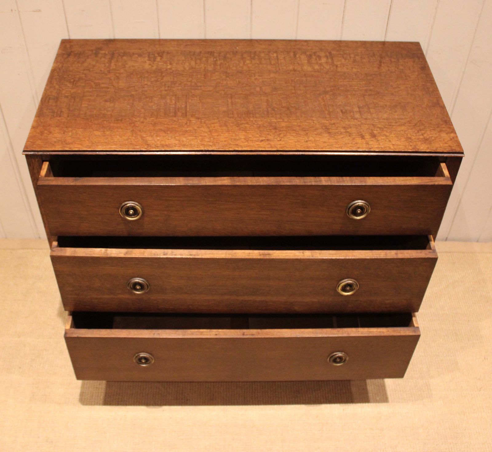 Early 20th Century Oak Chest Of Drawers photo 625.0