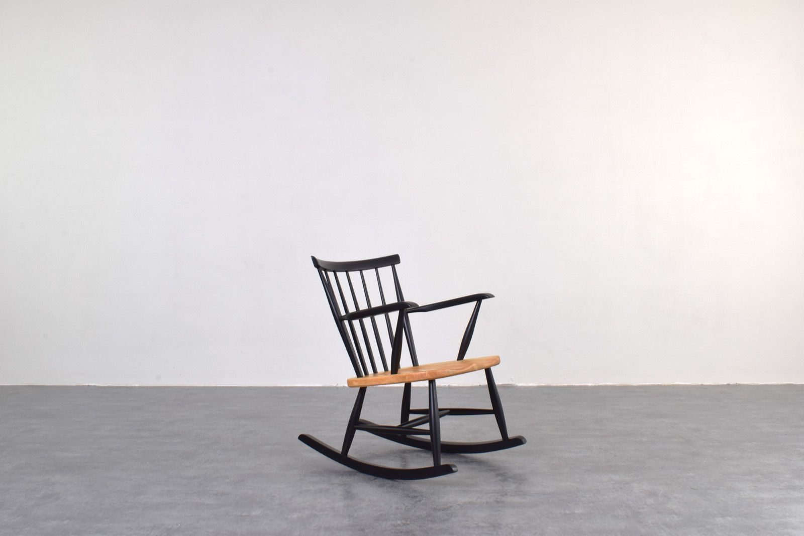 Mid Century Swedish Rocking Chair, 1960s.