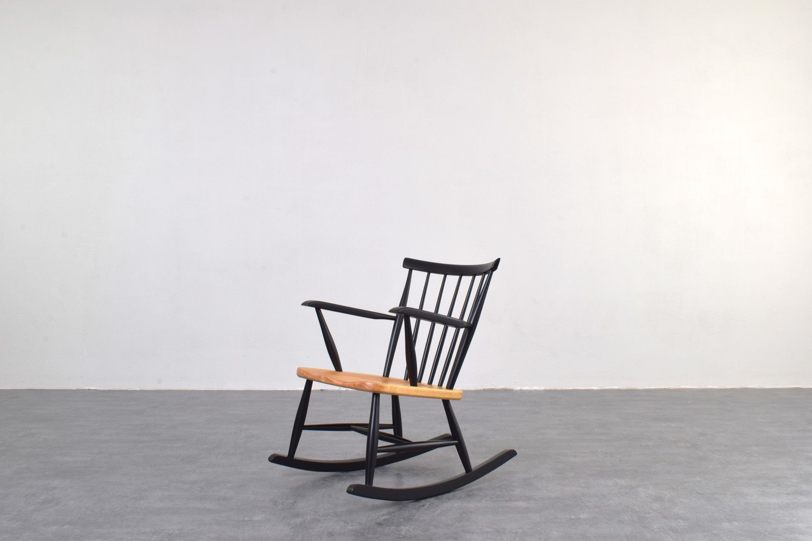Mid Century Swedish Rocking Chair, 1960s. photo furniture