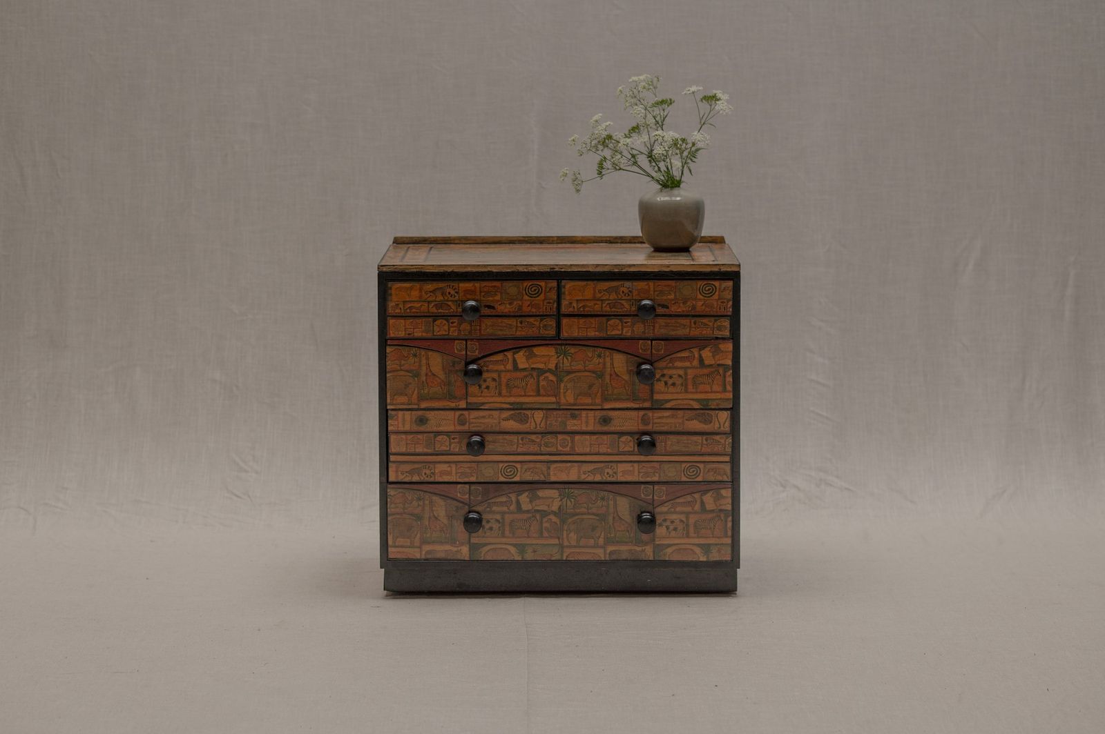 Vintage French Mid Century Chest Of Drawers, 1960s