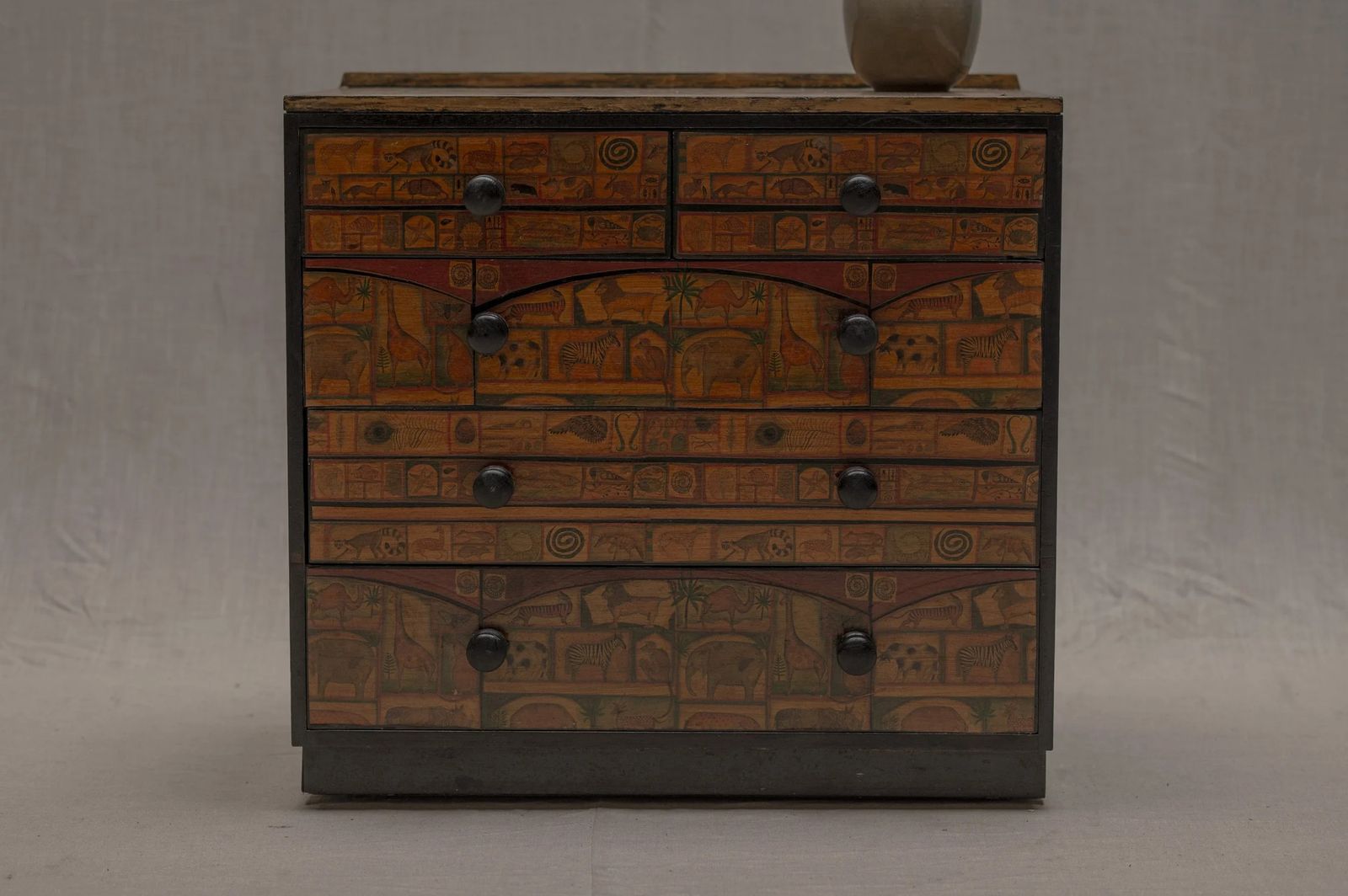 Vintage French Mid Century Chest Of Drawers, 1960s photo for sale