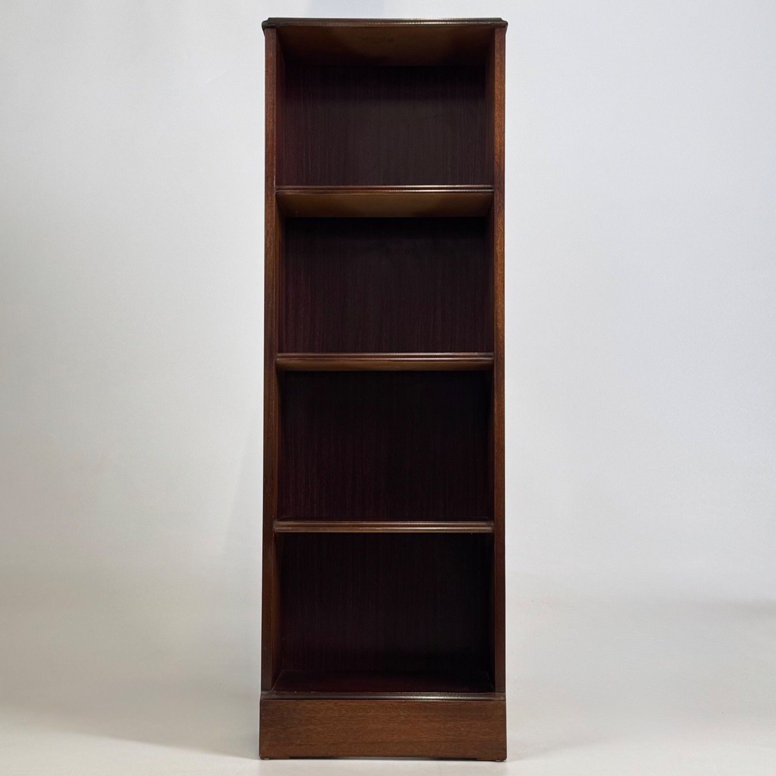 Antique 20th Century Narrow Open Bookcase In Mahogany ( Af 5631 ) photo furniture