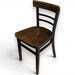 Set Of 5 Vintage Czechoslovakian Bentwood Bistro Chairs Dark Wood Cafe Dining Chairs photo for sale