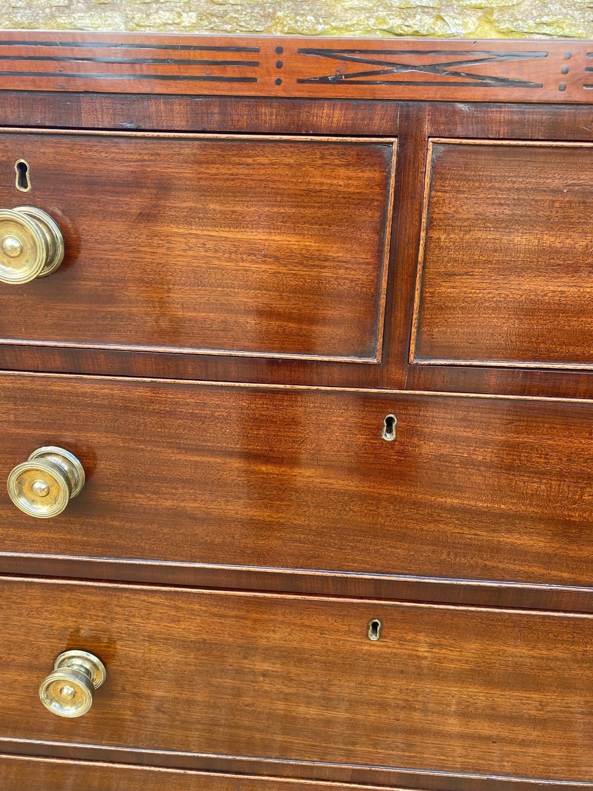 Regency Mahogany Chest Of Drawers photo vinterior