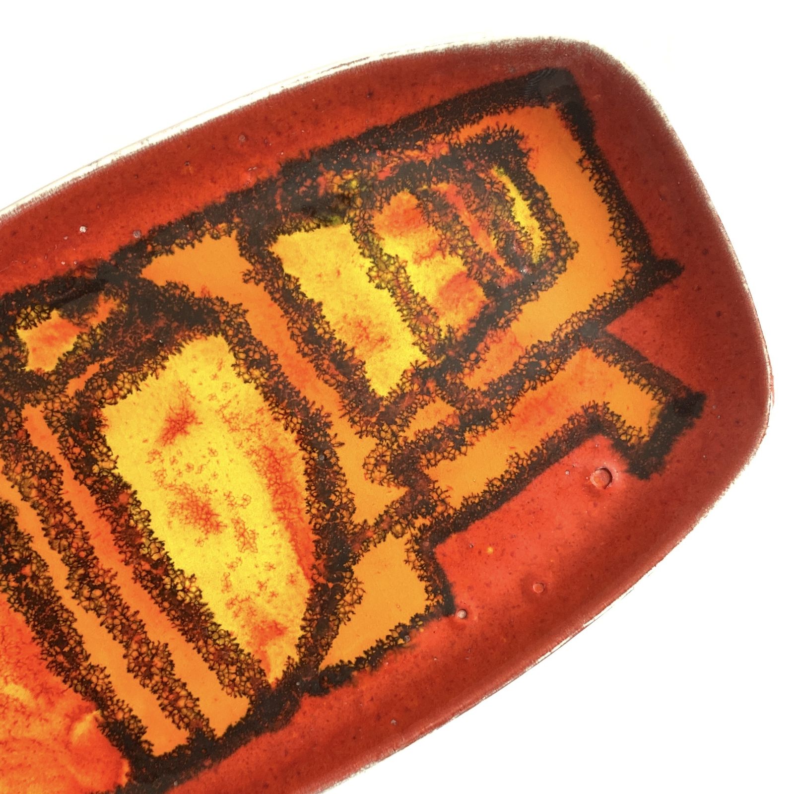 Poole Pottery Delphis Pin Dish by Carol Cutler, Shape 361, in doos photo for sale