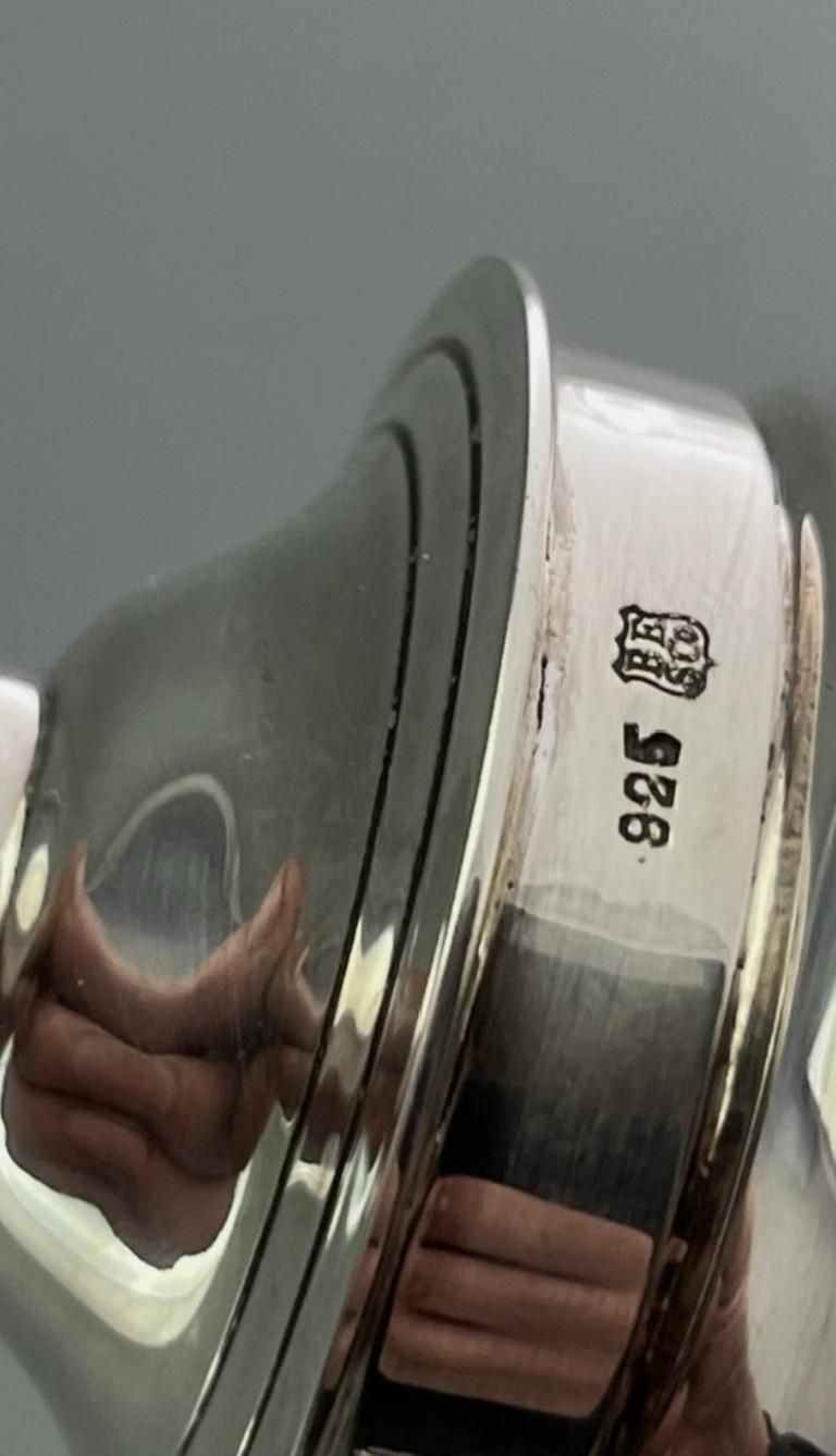 Exquisite Wine Funnel Antique Sterling Silver Hallmarked, Gilded Superb Quality photo for sale