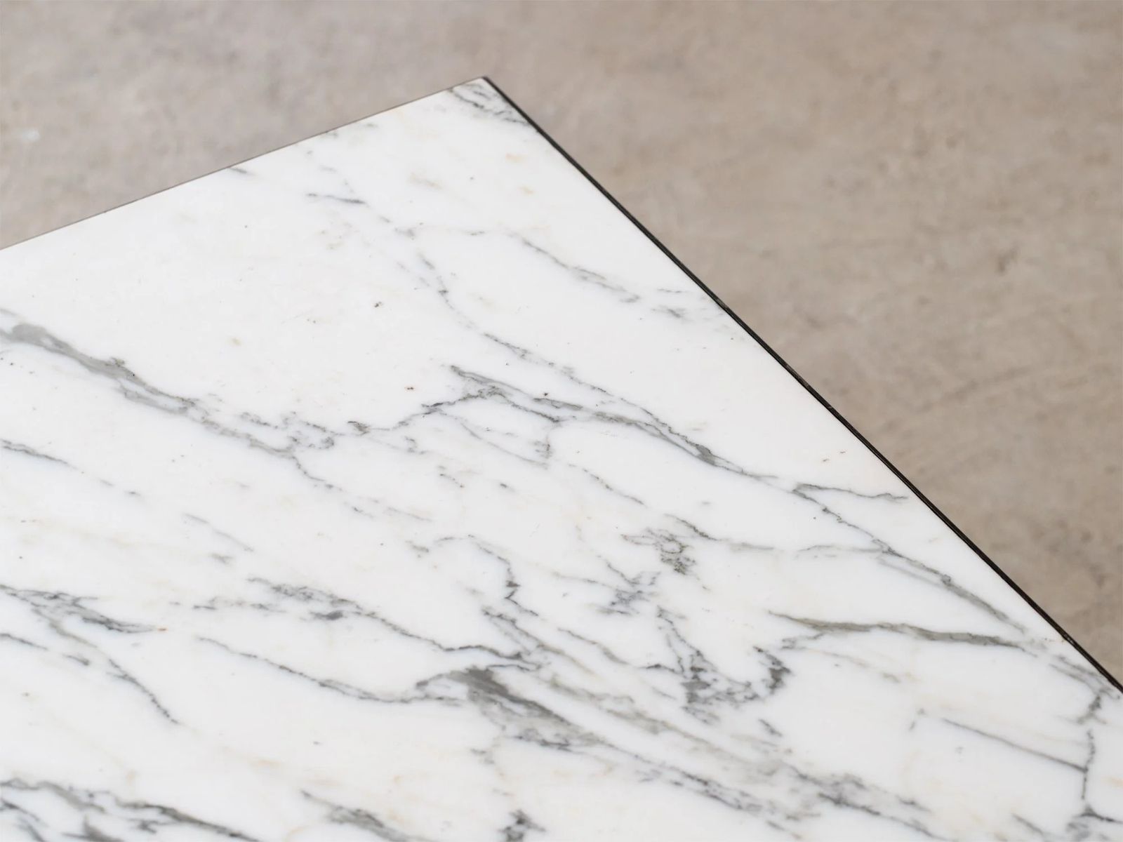 French Marble & Iron Coffee Table photo 360.0