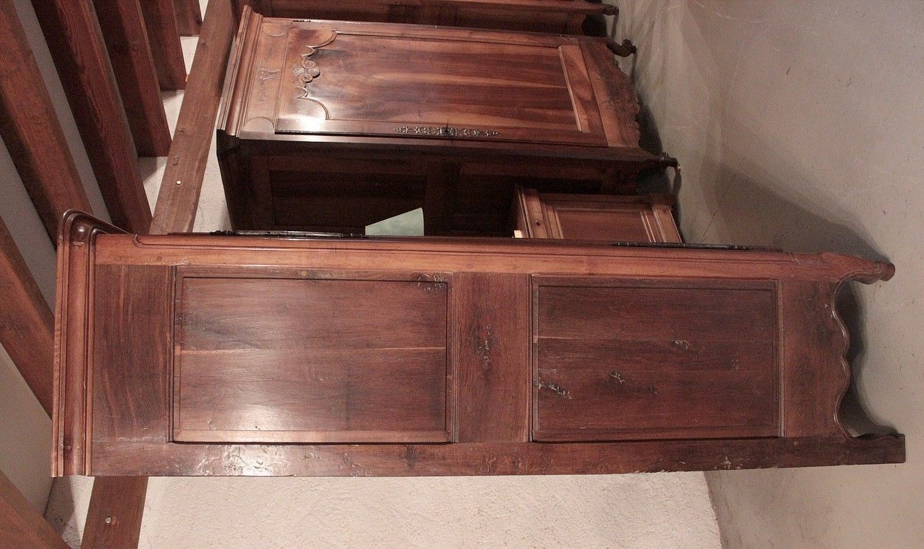 Cabinet Louis XV Cherry 18th photo 4356.0