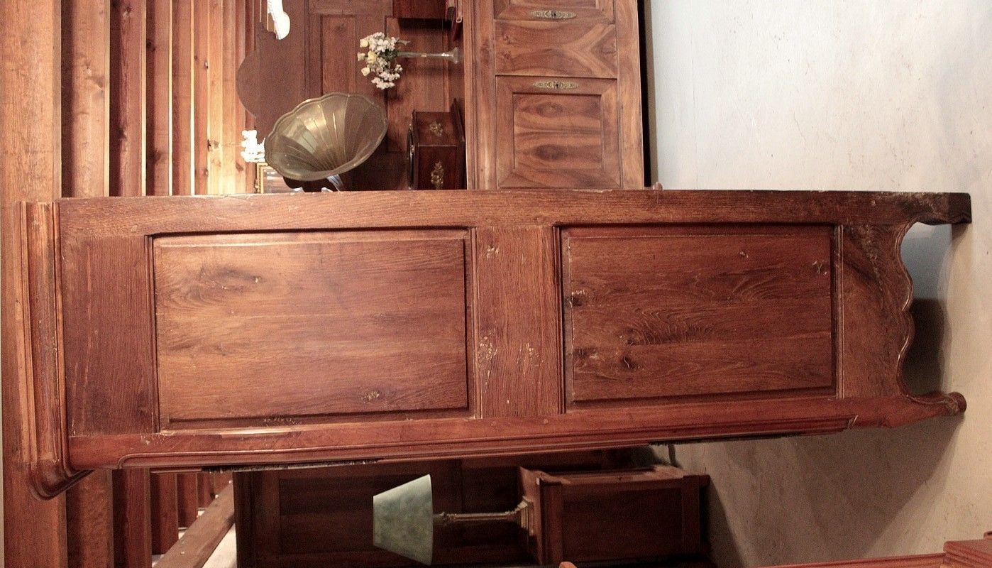 Cabinet Louis XV Cherry 18th photo vinterior