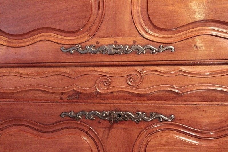 Cabinet Louis XV Cherry 18th photo buy