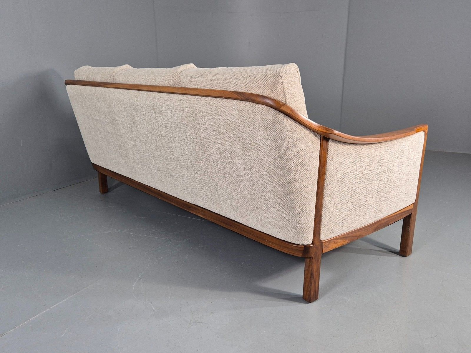 2250.0 Vintage Mid Century 3 Seater Sofa New Upholstery Brdr Andersen Retro 60s Eb11145 photo