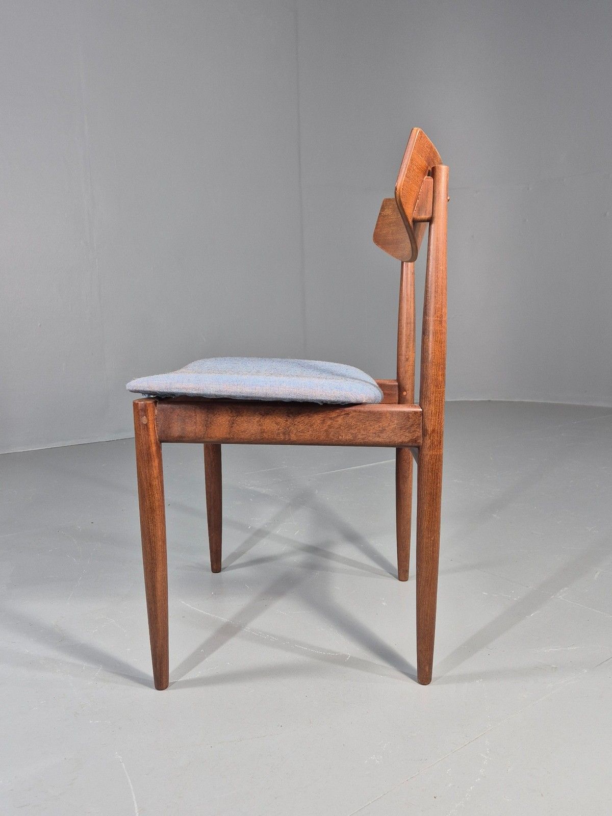 Vintage G Plan Danish Design Lounge Chair Teak Frame 1960s New Seat Mcm Eb11891 photo 100.0