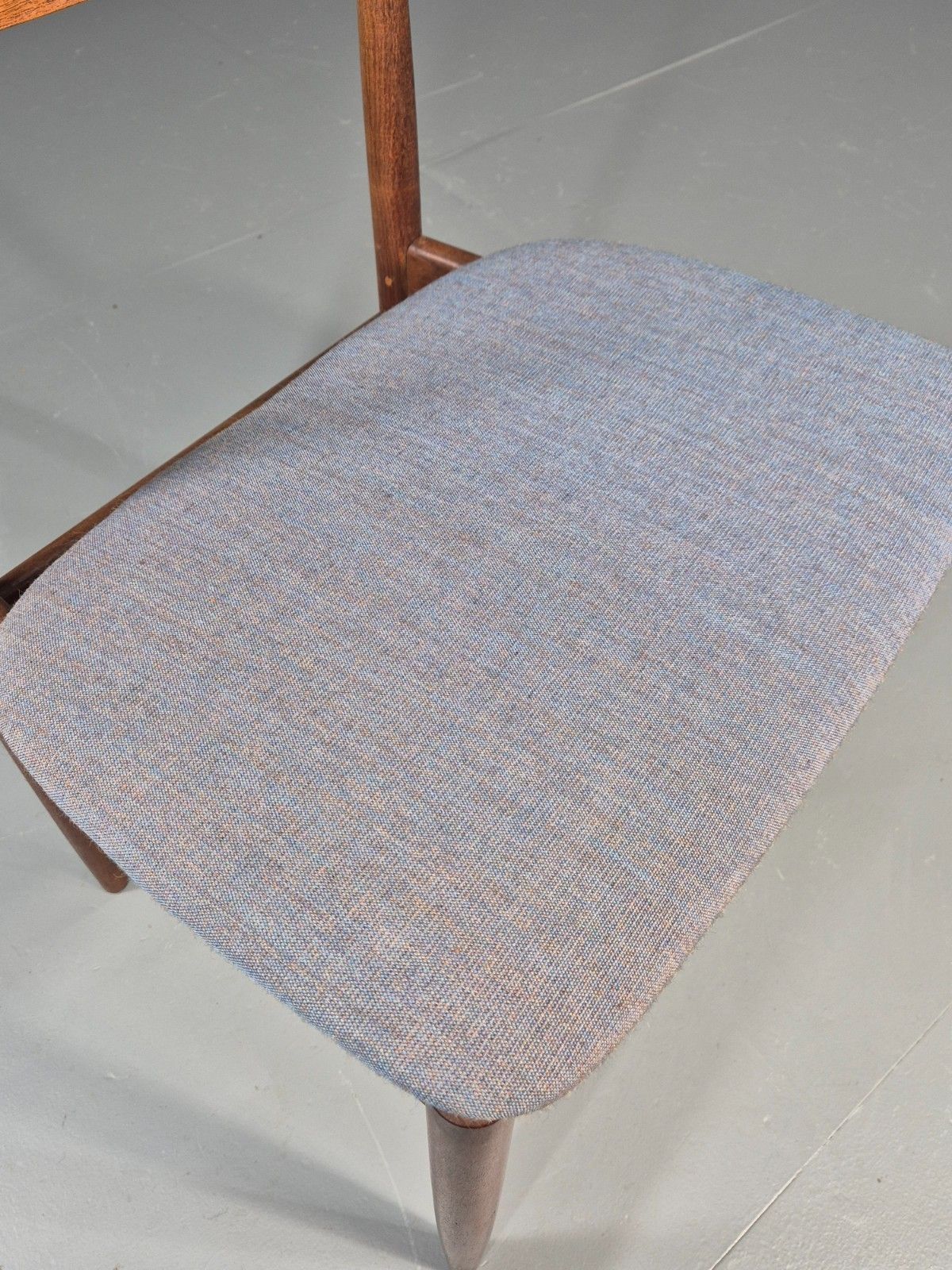 photo for sale Vintage G Plan Danish Design Lounge Chair Teak Frame 1960s New Seat Mcm Eb11891