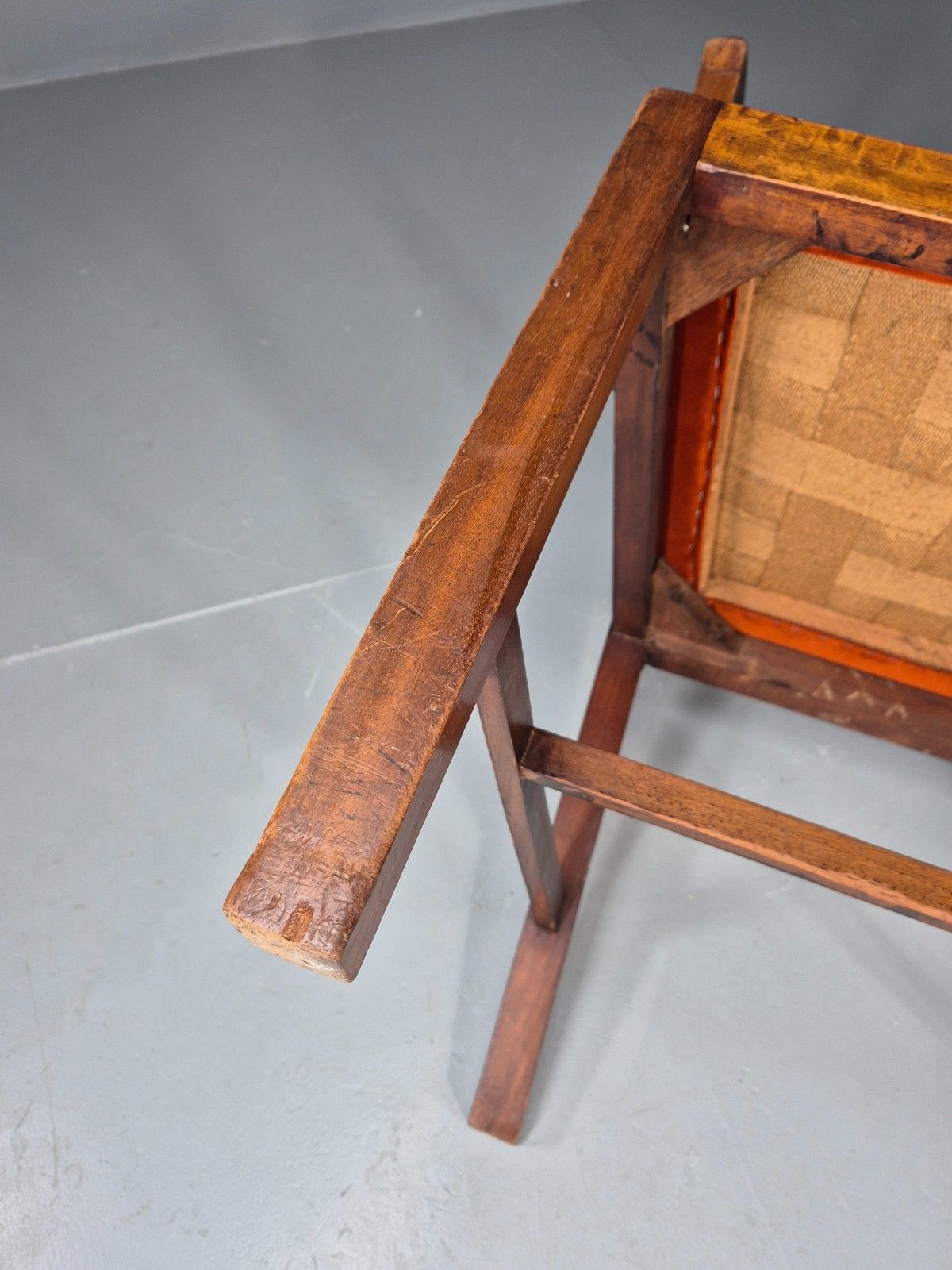 Hepplewhite Revival Oak Elbow Chair Antique New Seat Pad Eb11931 photo buy
