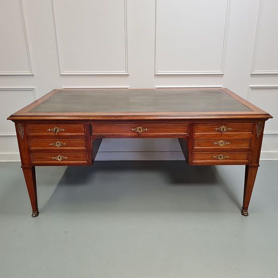 photo furniture Large Empire Style Antique Desk C1920 Free Delivery Eng/Wales