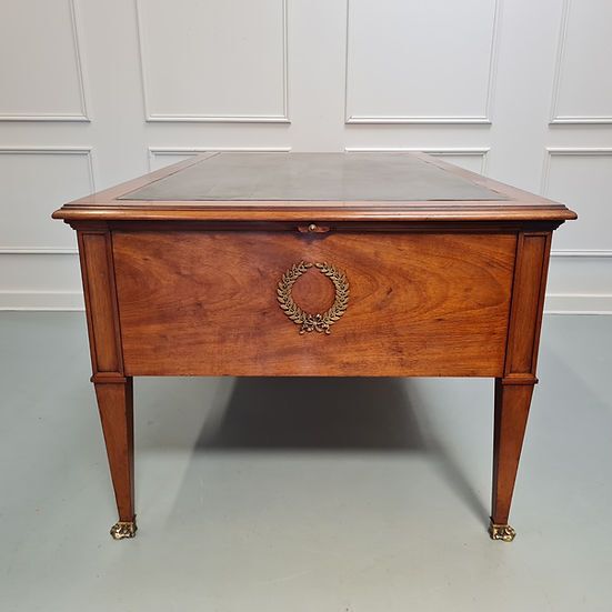 photo for sale Large Empire Style Antique Desk C1920 Free Delivery Eng/Wales