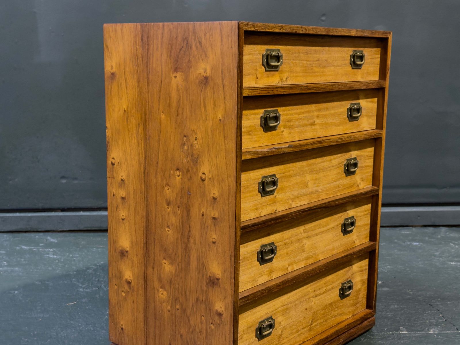 Henning Korch For Cfc Silkeborg Denmark Small Rosewood Chest Of Drawers photo buy