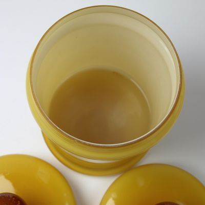 Vintage Mcm Empoli Carlo Moretti Bubble Glass Jars photo buy