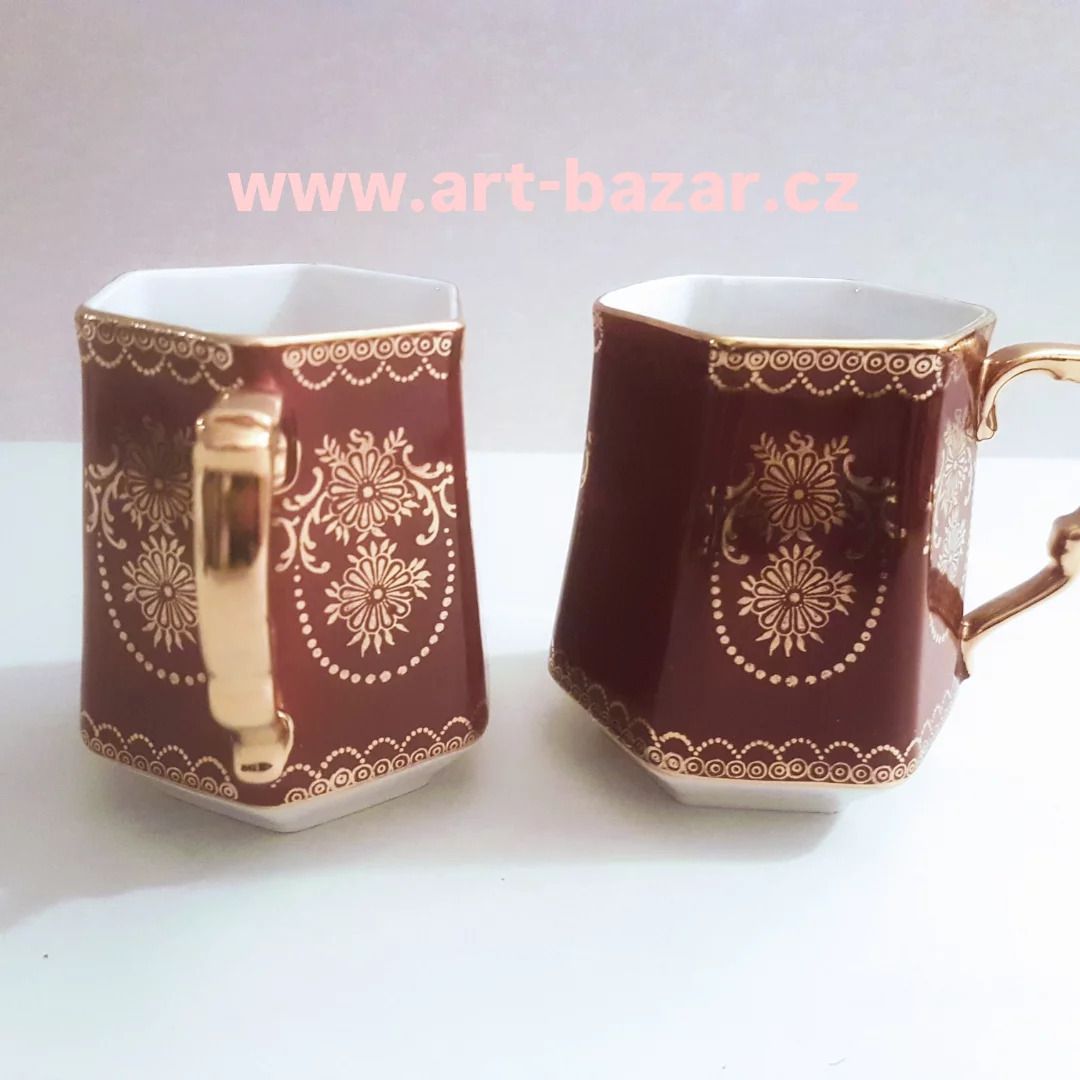 2x mokken / Jsk / Tsjecho-Slowakije, jaren 1980 photo Woonaccessoires