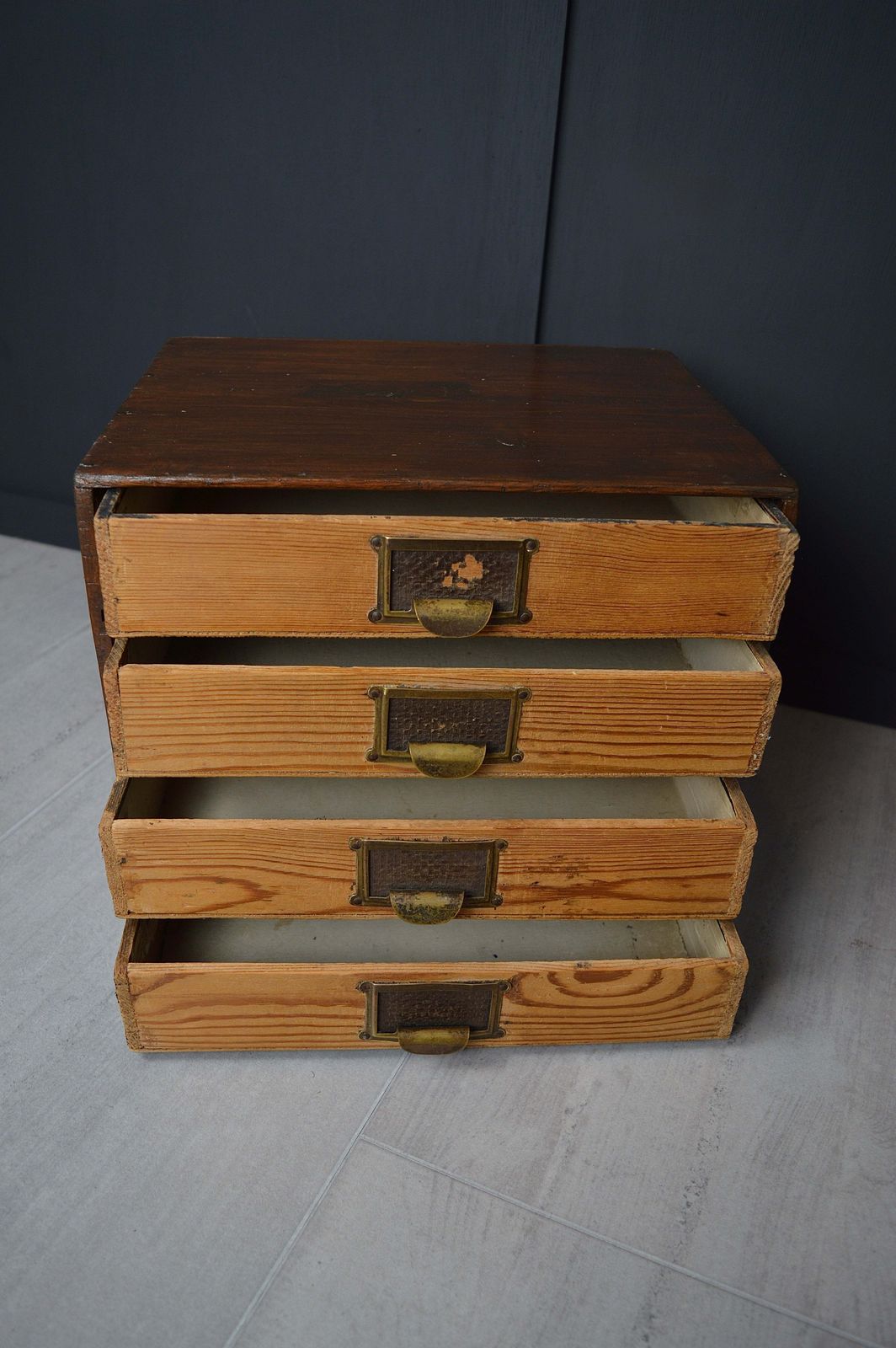 20th Century Post Office Stationary Drawers photo vintage