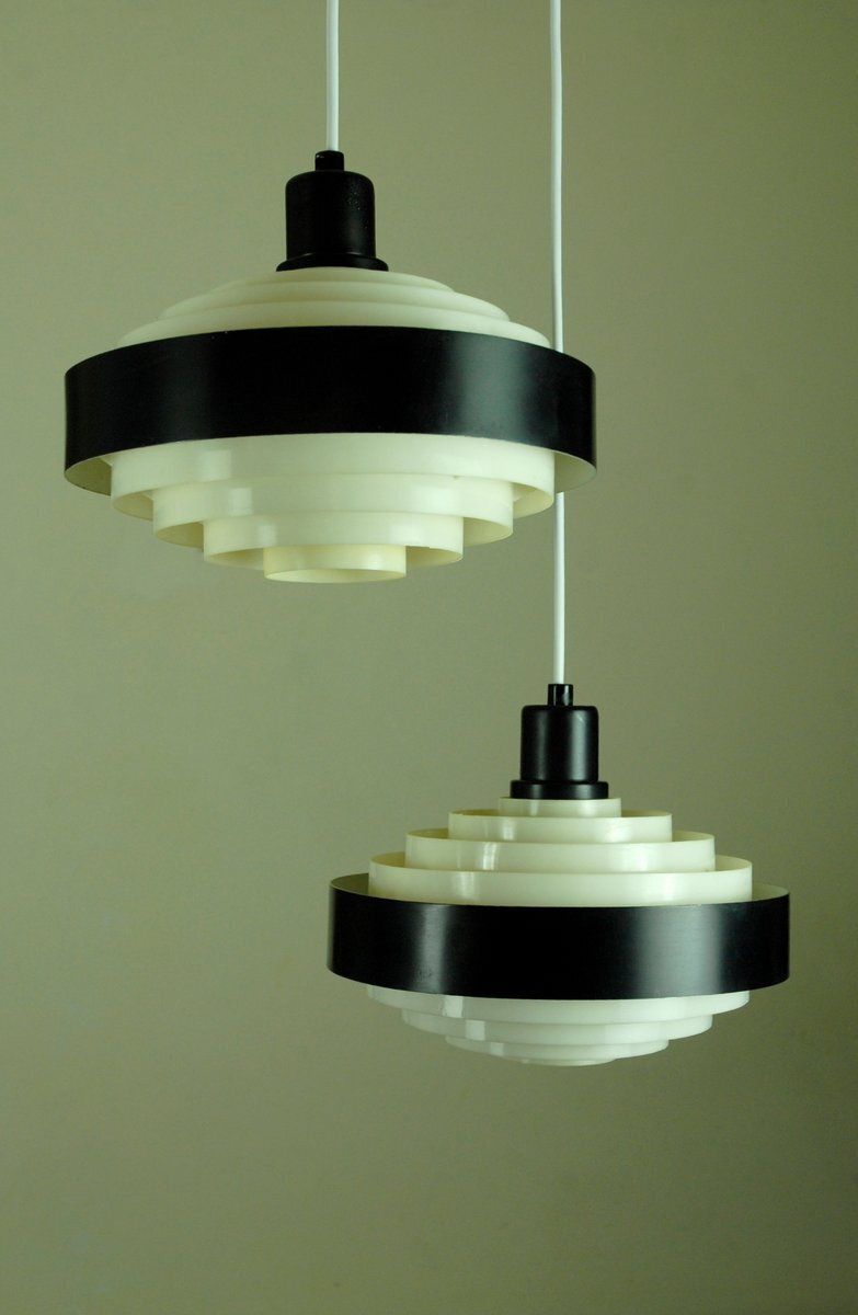 Wesselpendel Pendant Lamps By Louis Poulsen, 1960s, Set Of 2 photo Lighting