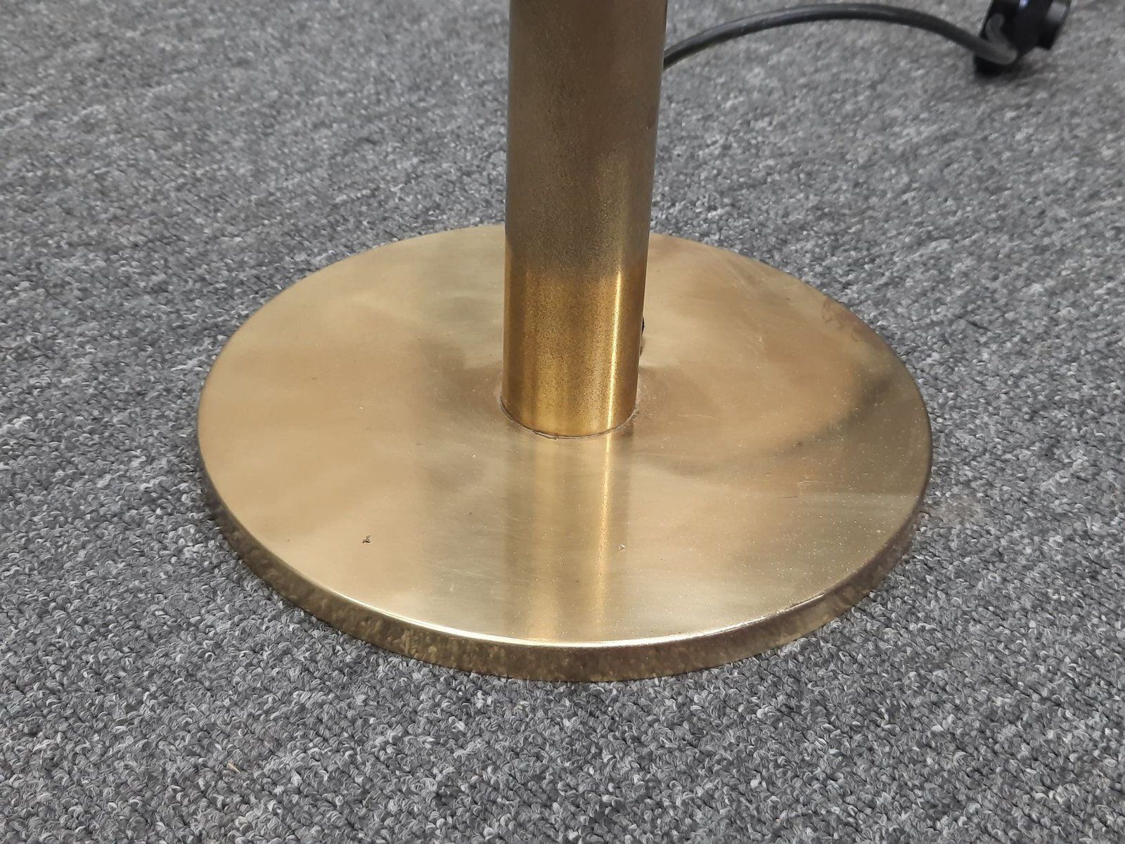 Mid Century Modern Brass Floor Lamp From Hillebrand Lighting, 1960s photo 592.0
