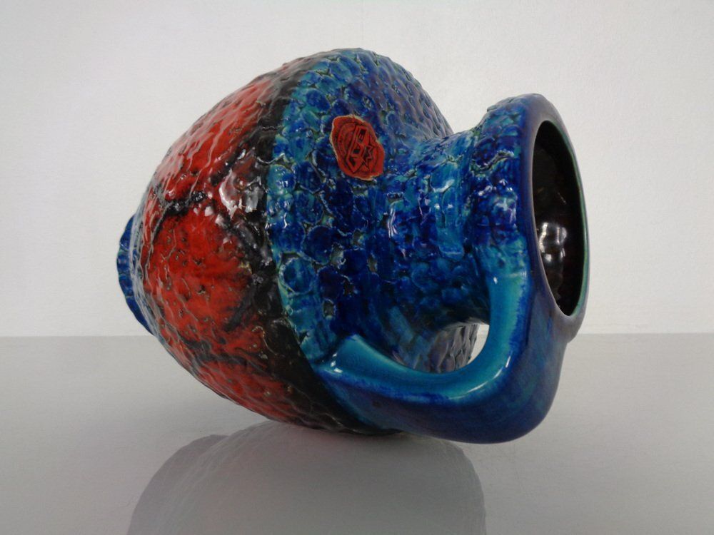 Pop Art 216 25 Ceramic Vase From Bay Keramik, Germany, 1970s photo vinterior
