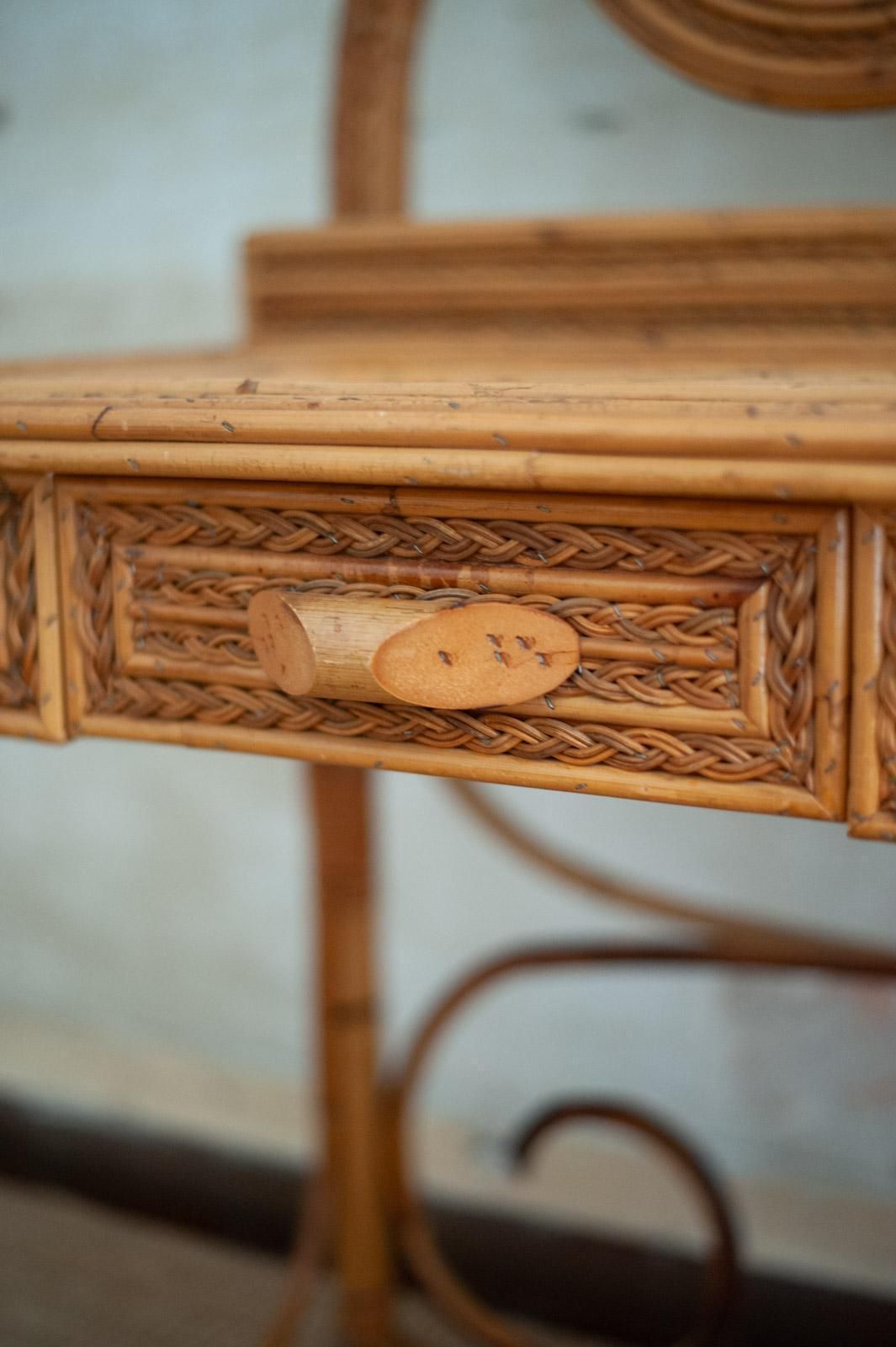 "Antille" Series Dressing Table   Vivai Del Sud   Designed By Purini And Mariani photo vintage