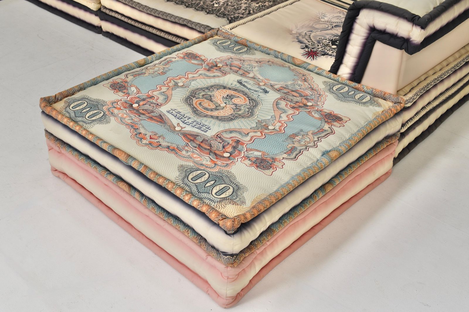 photo furniture Exclusive Jean Paul Gaultier Edition Mah Jong Sofa By Roche Bobois   France