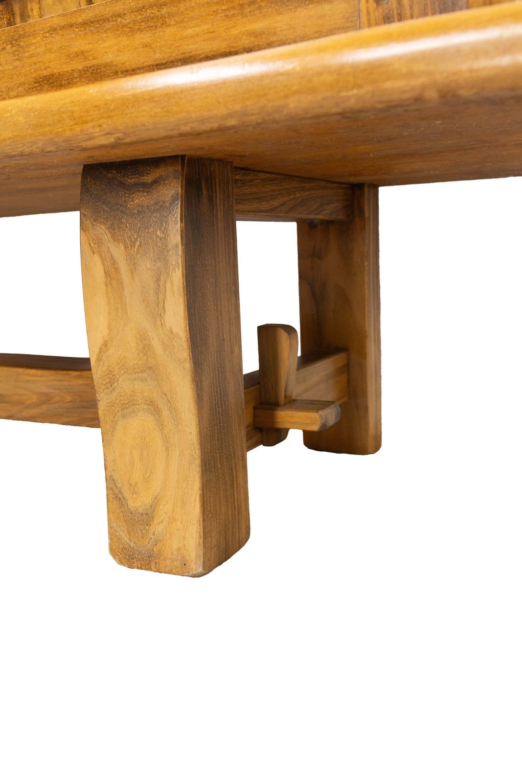 Furniture French Large Elm Buffet Four Doors Olavi Hanninen & Aranjou, Circa 1970 photo