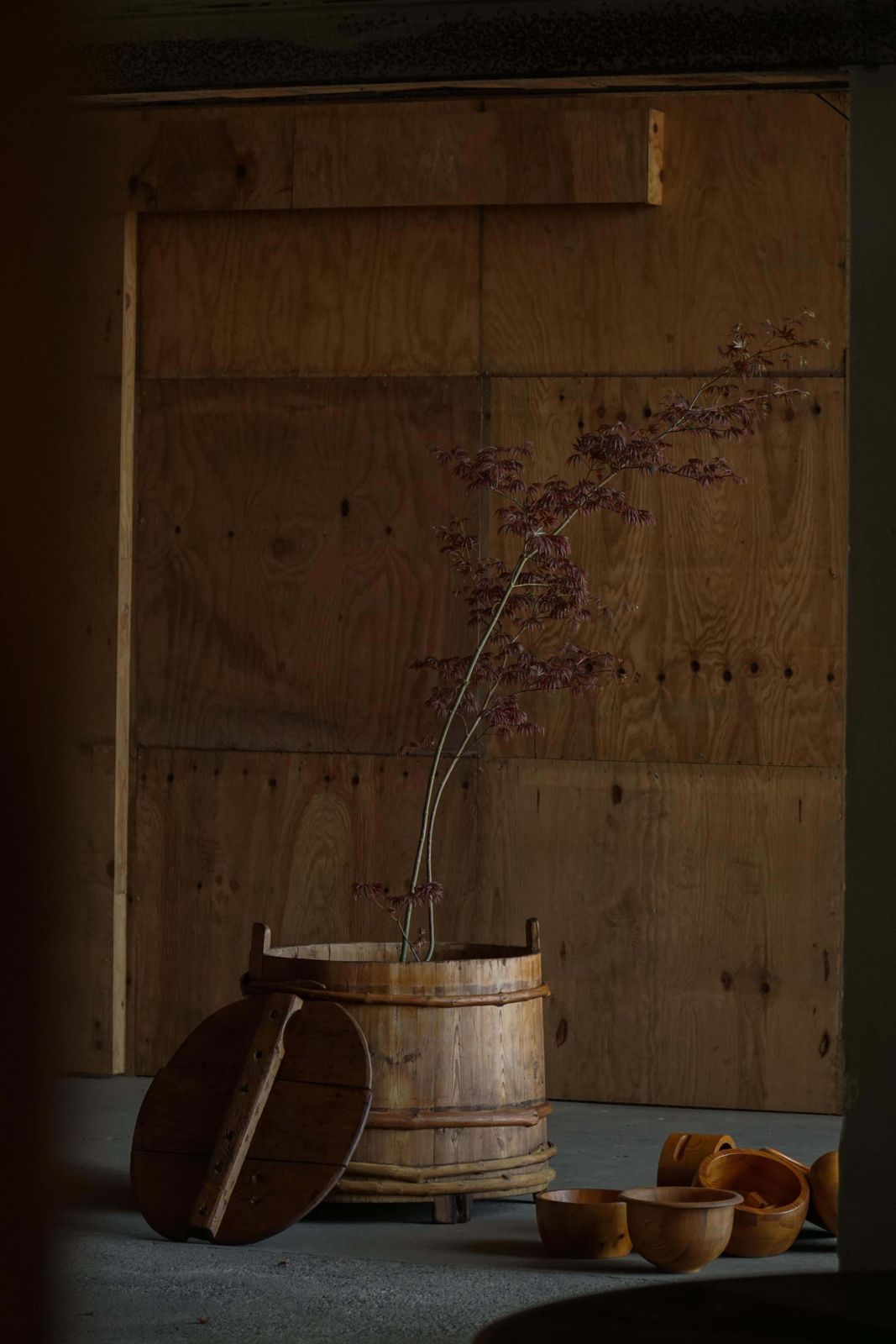 Scandivanvian Decorative Wooden Planter / Storage Vessel, Wabi Sabi, 1950s photo Home Decor