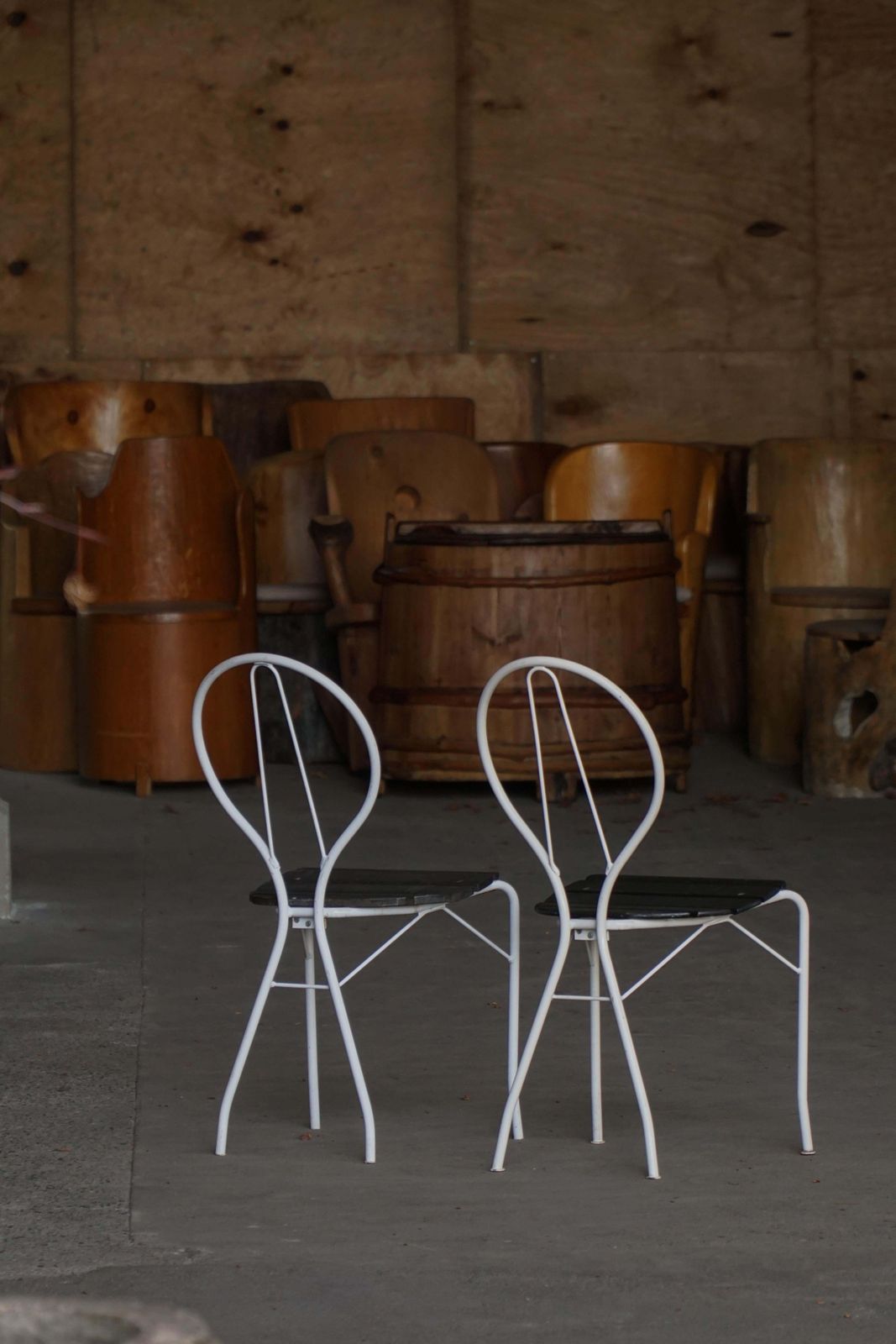 Pair Of Vintage Tore Ahlsén "Pia" Garden Chairs, Swedish Modern, Gärsnäs, 1990s photo for sale