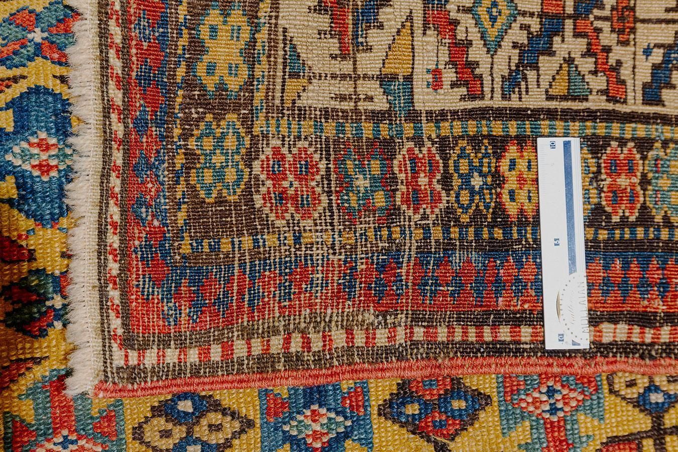photo for sale Antique Daghestan Rug, Geometric Motifs, Caucasus