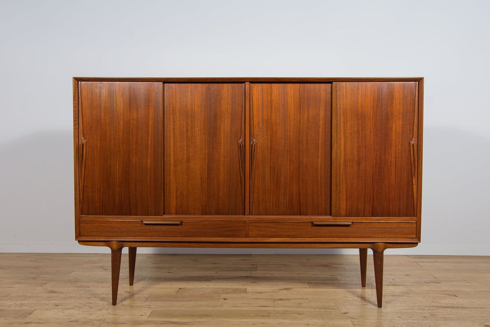 Mid Century Model 13 Sideboard In Teak By G. Omann For Omann Jun, Denmark, 1960s photo furniture