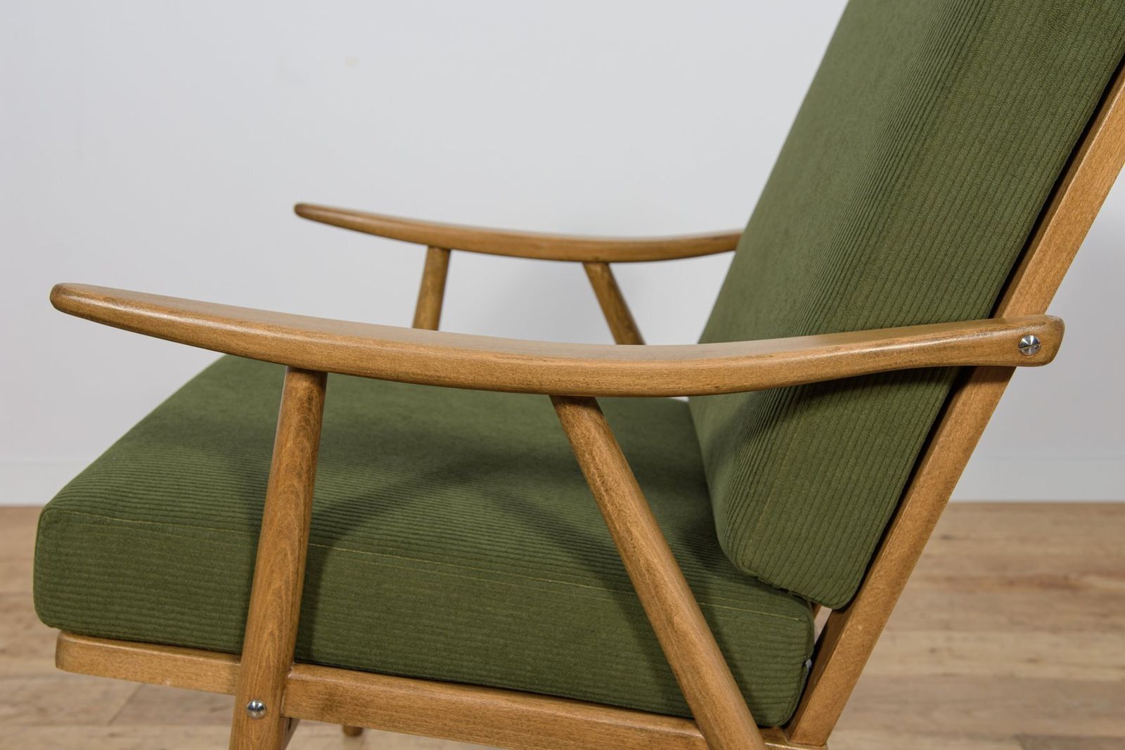 Mid Century Modern Armchair From Ton, Czechoslovakia, 1960s photo 591.0