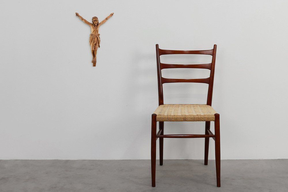 Late 19th Century Sculpted Oak Crucifix, Italy, 1800s photo for sale