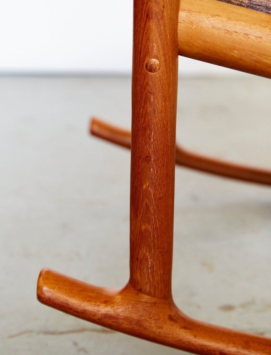 photo for sale Rocking Chair By Hans Olsen For Juul Kristensen, 1970s
