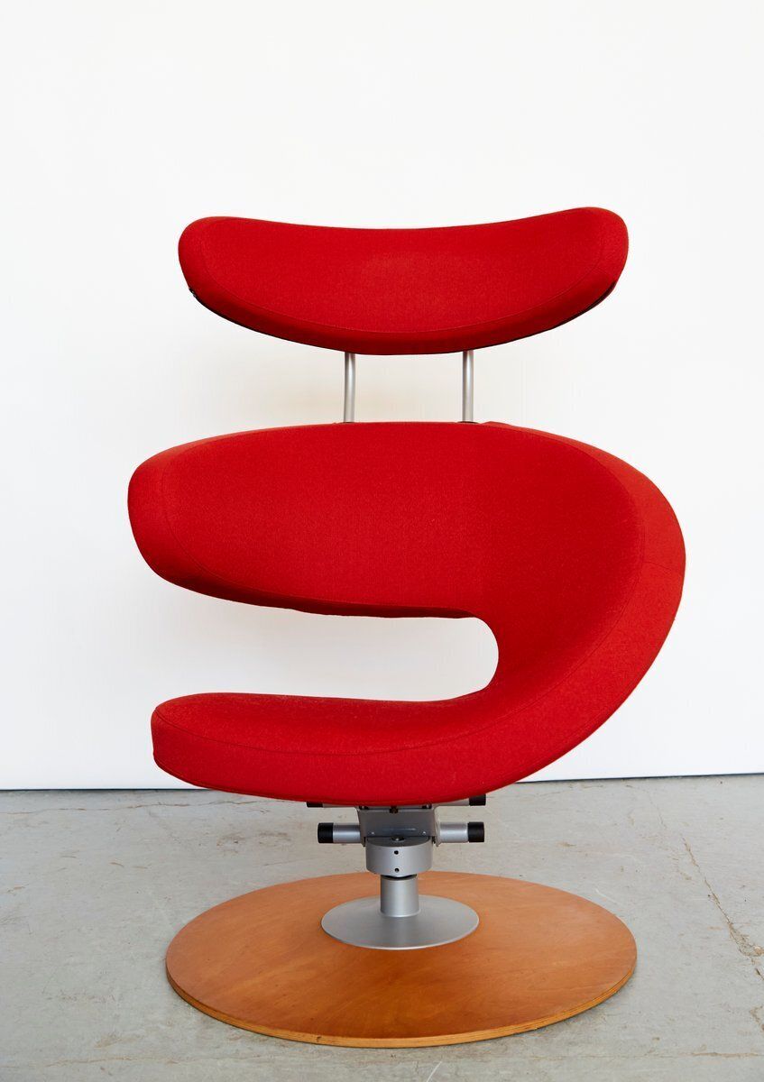 Set Of Peel Lounge Chair & Ottoman By Olav Eldøy Asu For Stokke, 2000s photo Furniture