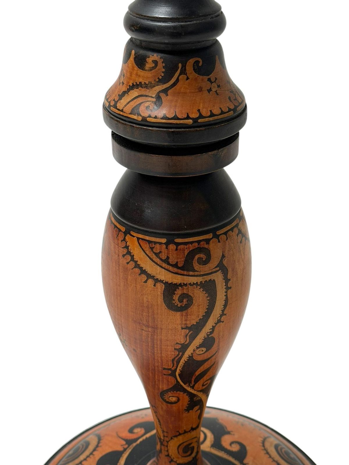 Lighting Art Deco Batik Floor Lamp By Hans Steinpatz, Dutch Design, 1920s photo