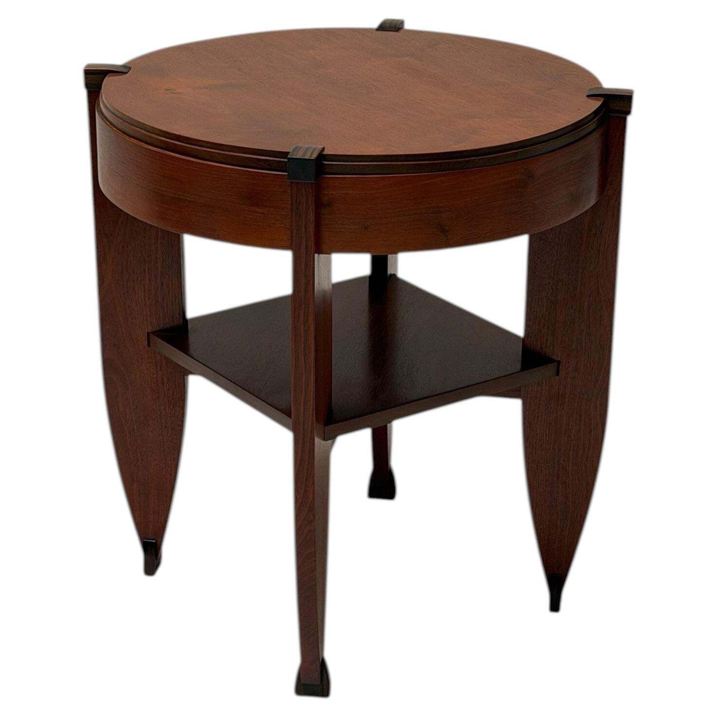 Art Deco Amsterdamse School Coffee Table By J.J. Zijfers Amsterdam, 1920s
