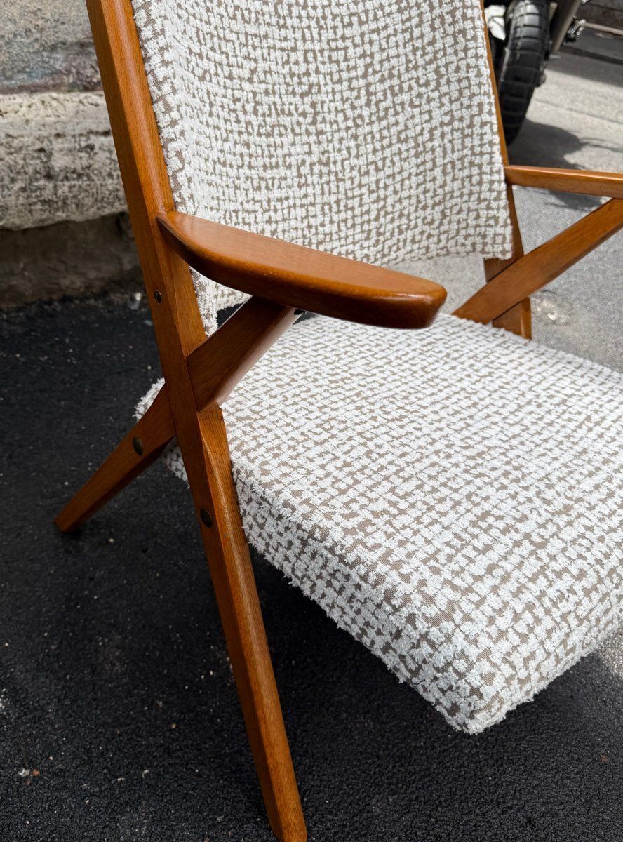 Nordic Armchair From Dal Vera, Italy, 1950s photo for sale