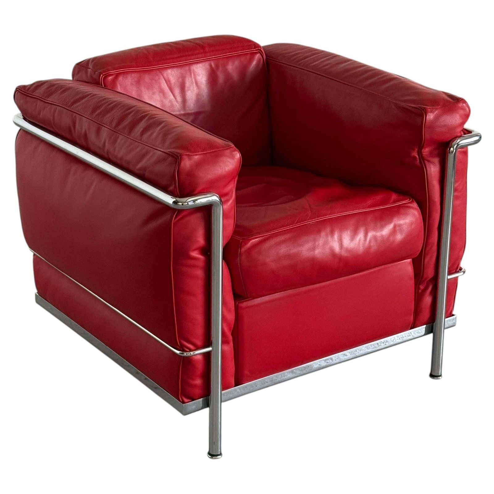 Cassina ‘Lc2’ Armchair By Le Corbusier, Charlotte Perriand And Pierre Jeanneret