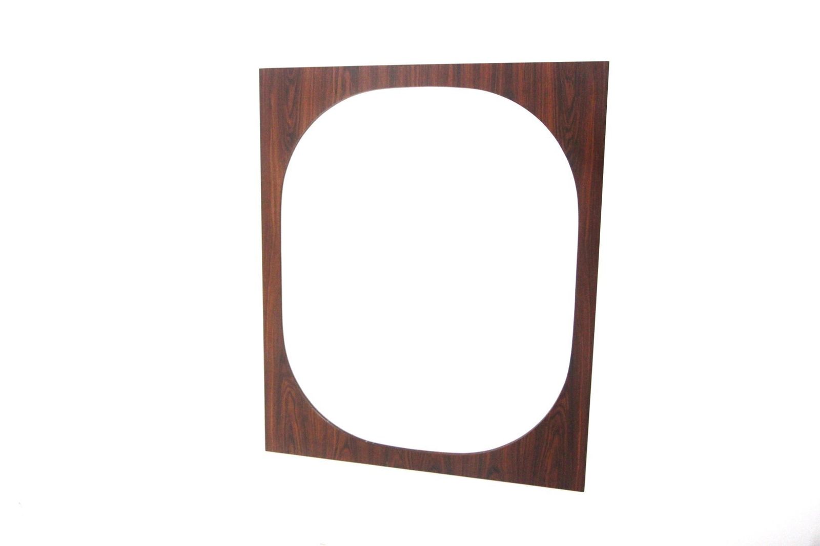 Miroir vintage scandinave en palissandre, 1960