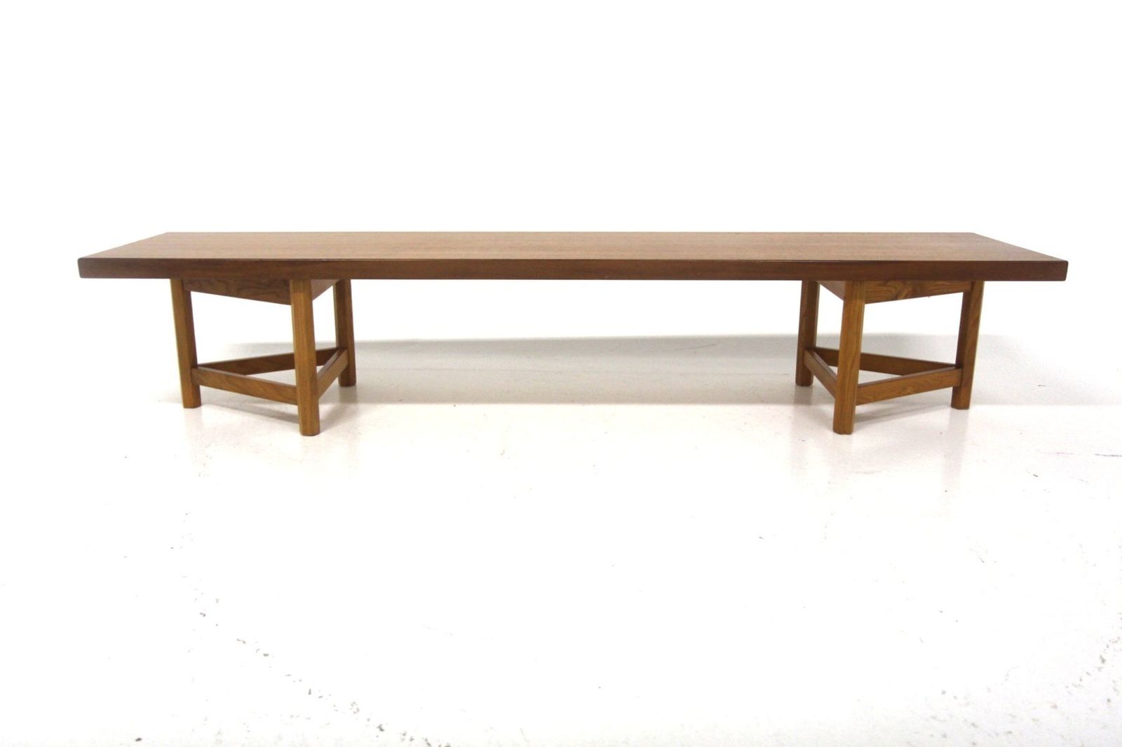 Banc scandinave en teck par Carl Gustav Hjort Af Ornäs, Suède, 1970 photo furniture