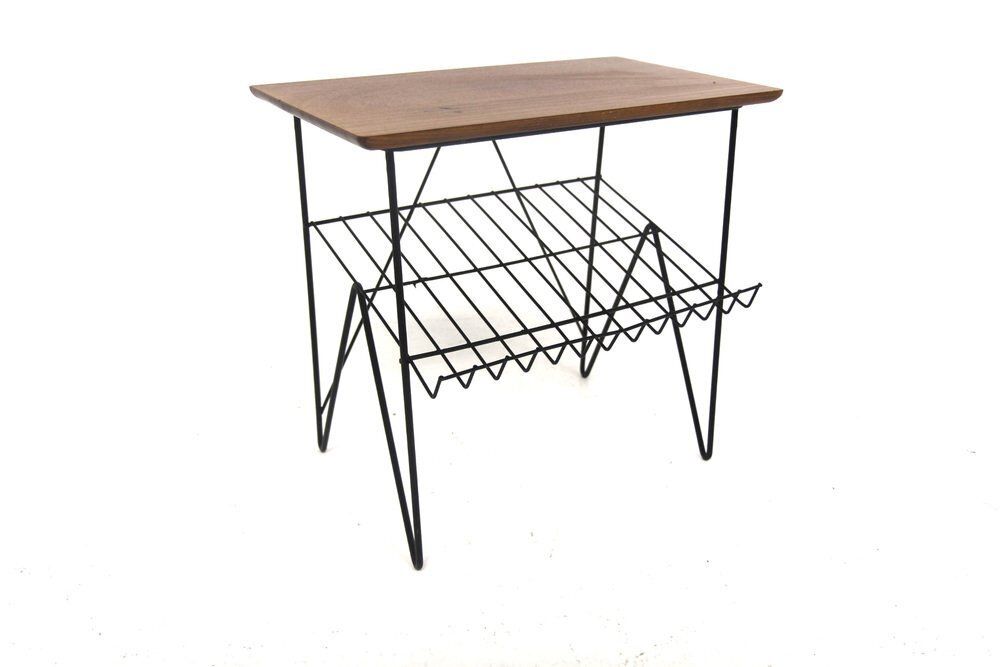 Table d'appoint Stringbord en teck, Suède, 1950