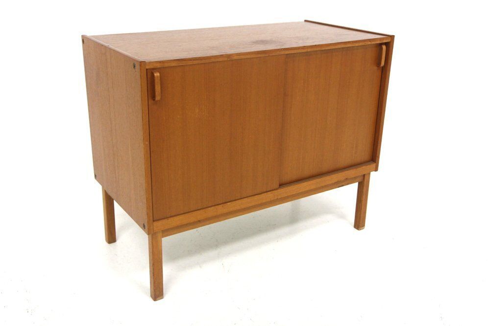 Commode scandinave en teck par Bertil Fridhagen pour Bodafors, Suède, années 1960 photo furniture